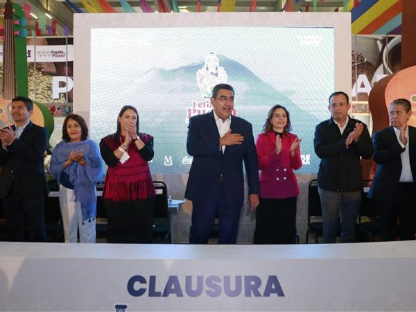 Clausura Sergio Salomón Feria de Puebla 2023: “Fortaleció núcleo social y lazos familiares»