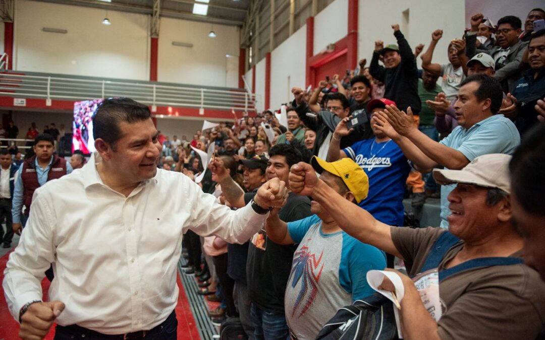 «Sigamos Haciendo Historia»: Armenta Lidera Encuestas con Amplia Ventaja en Puebla.