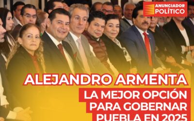 Alejandro Armenta: La Mejor Opción para Gobernar Puebla en 2025